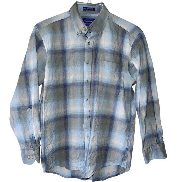 Pendleton Other - Pendleton Mens Plaid Wool Button Down M